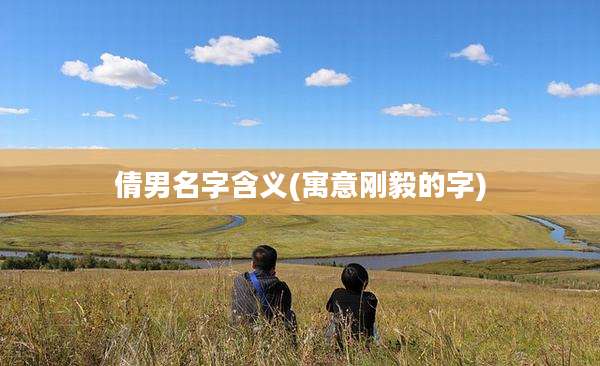 倩男名字含义(寓意刚毅的字)