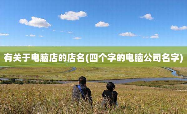有关于电脑店的店名(四个字的电脑公司名字)