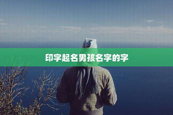 印字起名男孩名字的字