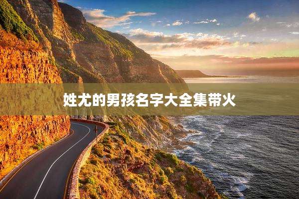 姓尤的男孩名字大全集带火
