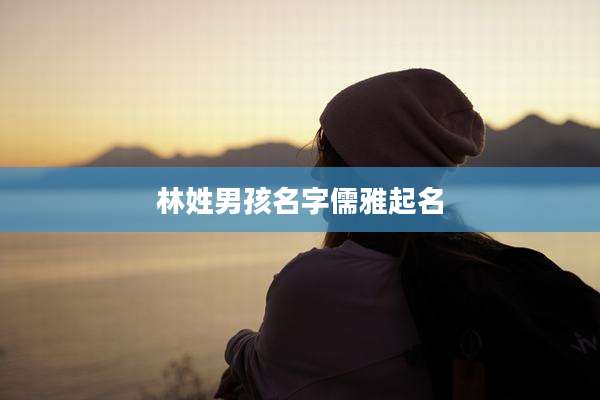 林姓男孩名字儒雅起名