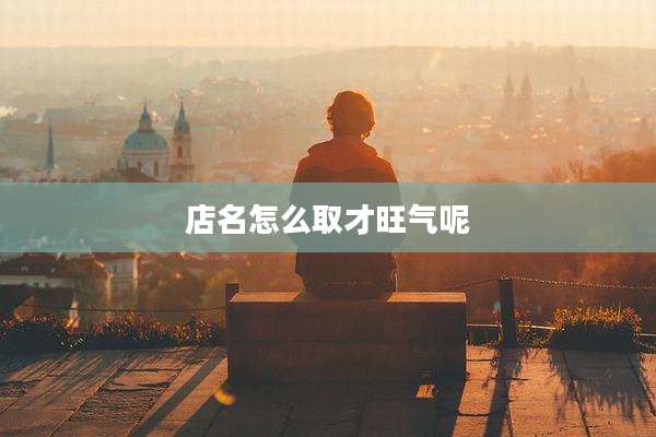 店名怎么取才旺气呢