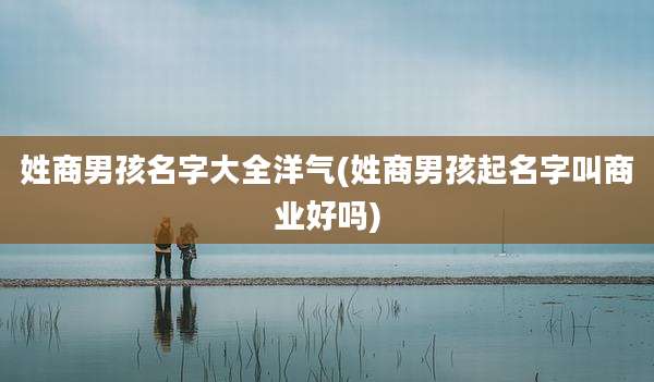 姓商男孩名字大全洋气(姓商男孩起名字叫商业好吗)