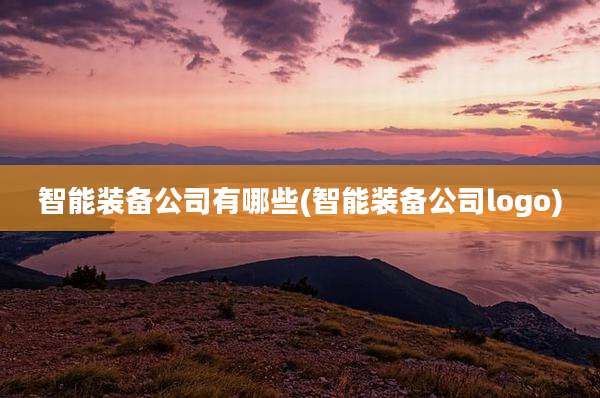 智能装备公司有哪些(智能装备公司logo)