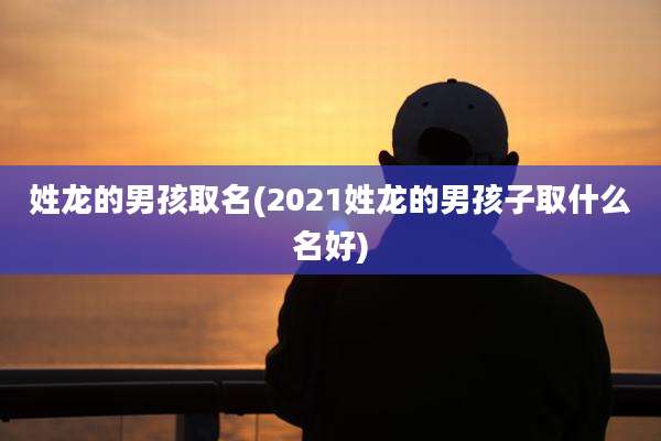 姓龙的男孩取名(2021姓龙的男孩子取什么名好)