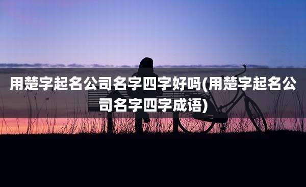 用楚字起名公司名字四字好吗(用楚字起名公司名字四字成语)