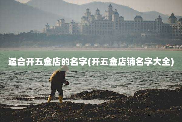 适合开五金店的名字(开五金店铺名字大全)