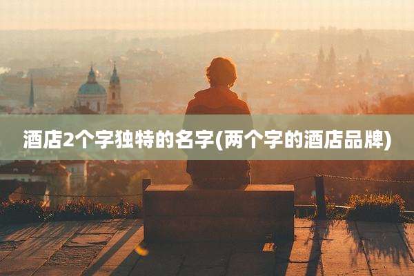 酒店2个字独特的名字(两个字的酒店品牌)