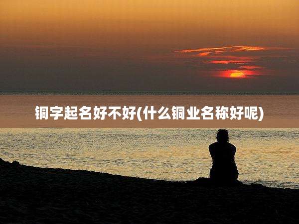 铜字起名好不好(什么铜业名称好呢)
