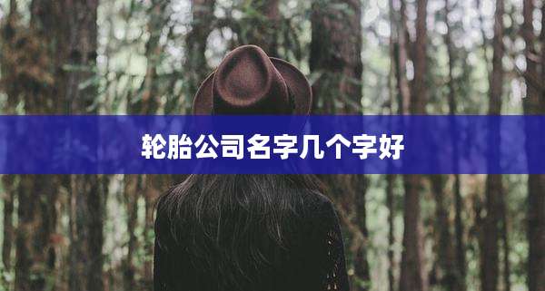 轮胎公司名字几个字好