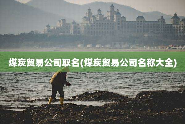 煤炭贸易公司取名(煤炭贸易公司名称大全)