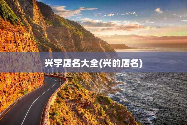 兴字店名大全(兴的店名)