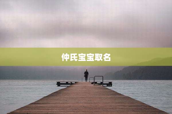 仲氏宝宝取名