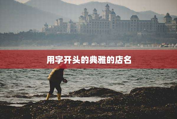 用字开头的典雅的店名