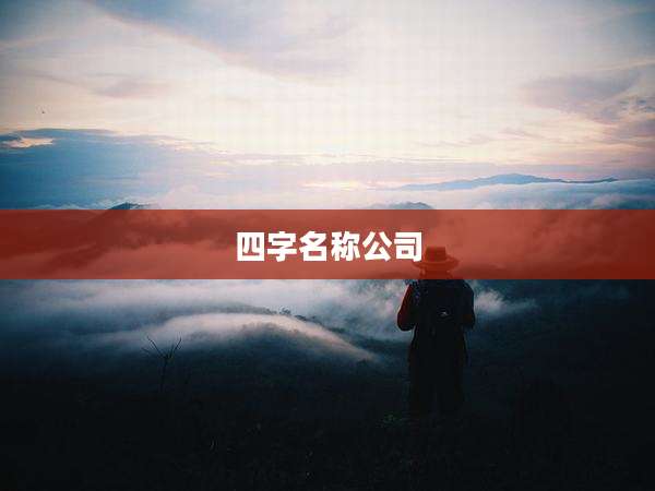 四字名称公司