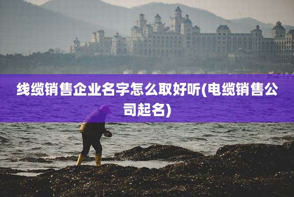 线缆销售企业名字怎么取好听(电缆销售公司起名)