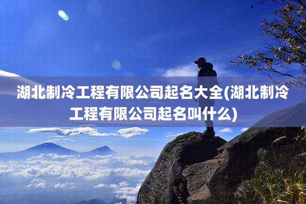 湖北制冷工程有限公司起名大全(湖北制冷工程有限公司起名叫什么)