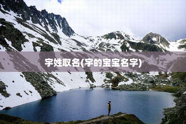 宇姓取名(宇的宝宝名字)