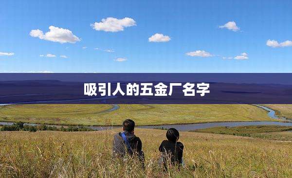 吸引人的五金厂名字