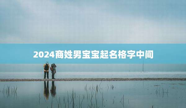 2024商姓男宝宝起名格字中间