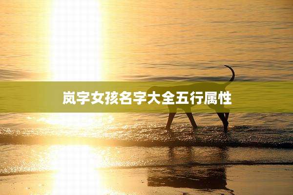 岚字女孩名字大全五行属性