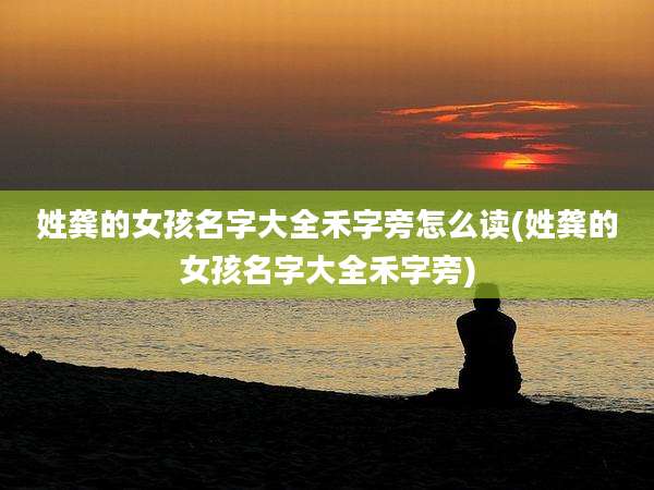姓龚的女孩名字大全禾字旁怎么读(姓龚的女孩名字大全禾字旁)