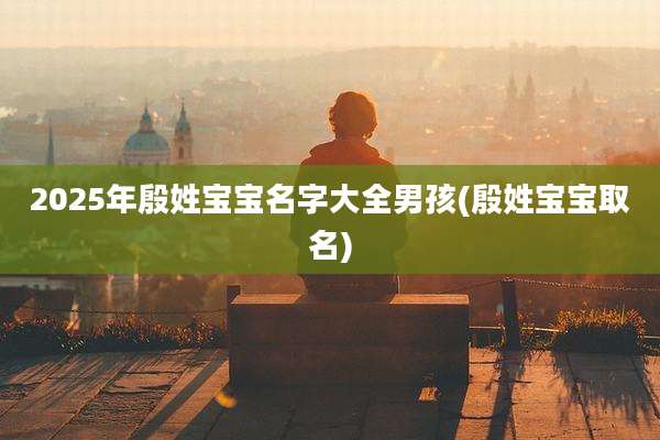 2025年殷姓宝宝名字大全男孩(殷姓宝宝取名)