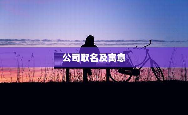 公司取名及寓意