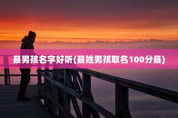聂男孩名字好听(聂姓男孩取名100分聂)