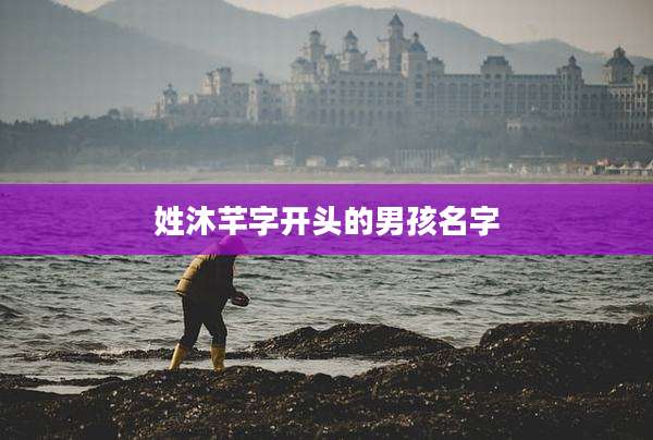 姓沐芊字开头的男孩名字