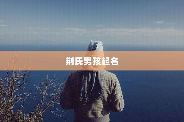 荆氏男孩起名