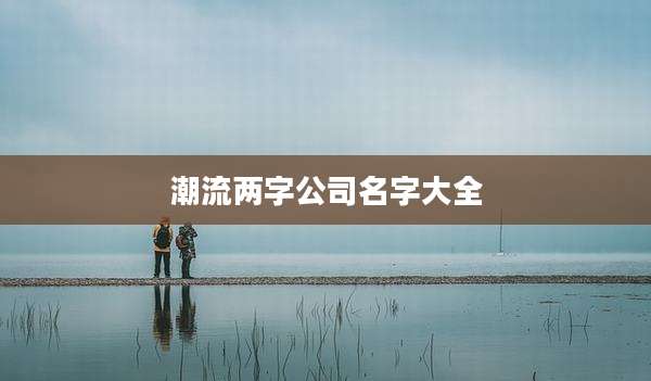 潮流两字公司名字大全