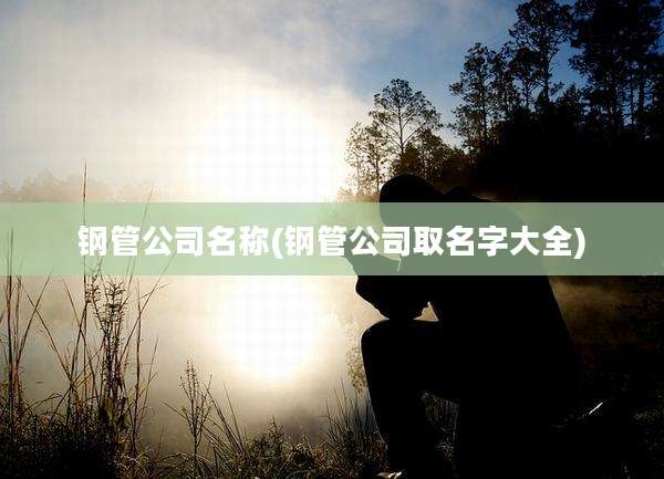 钢管公司名称(钢管公司取名字大全)