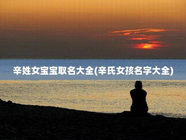辛姓女宝宝取名大全(辛氏女孩名字大全)