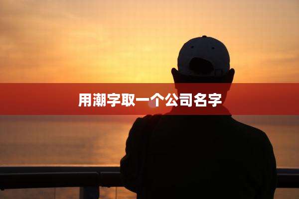 用潮字取一个公司名字