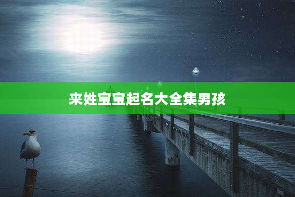 来姓宝宝起名大全集男孩