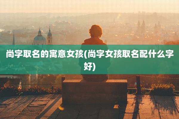 尚字取名的寓意女孩(尚字女孩取名配什么字好)