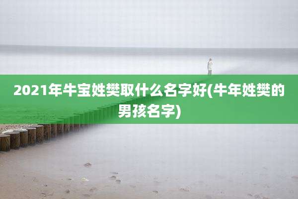 2021年牛宝姓樊取什么名字好(牛年姓樊的男孩名字)