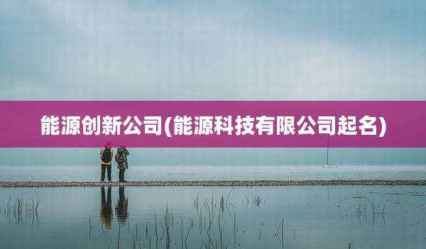 能源创新公司(能源科技有限公司起名)