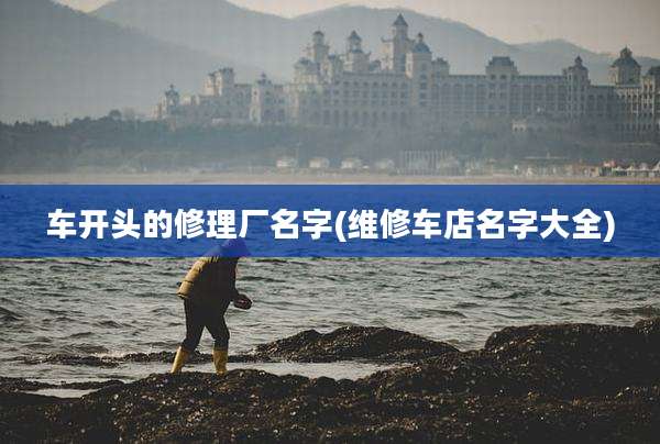 车开头的修理厂名字(维修车店名字大全)