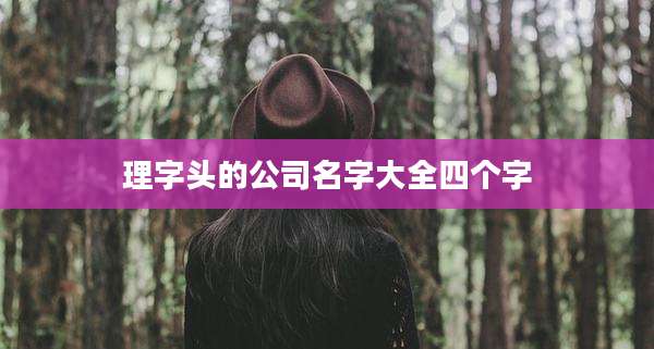 理字头的公司名字大全四个字