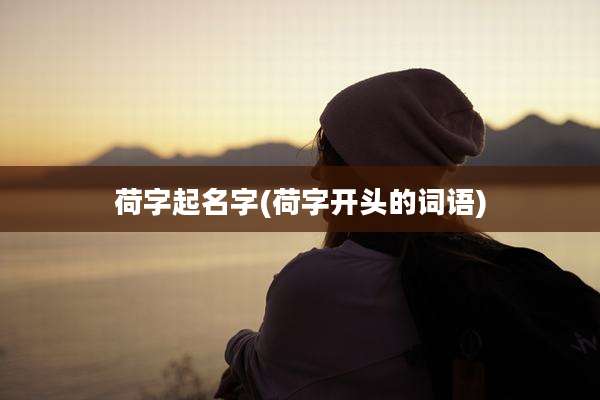 荷字起名字(荷字开头的词语)