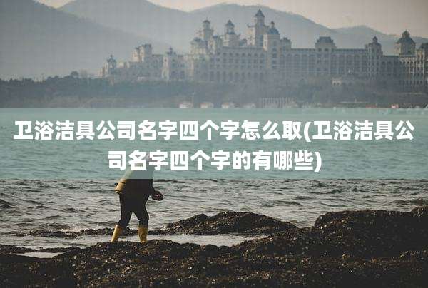 卫浴洁具公司名字四个字怎么取(卫浴洁具公司名字四个字的有哪些)