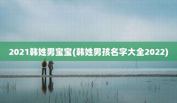 2021韩姓男宝宝(韩姓男孩名字大全2022)