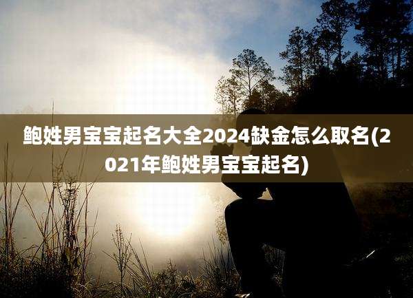 鲍姓男宝宝起名大全2024缺金怎么取名(2021年鲍姓男宝宝起名)