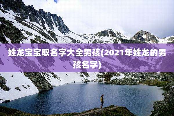 姓龙宝宝取名字大全男孩(2021年姓龙的男孩名字)