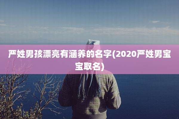 严姓男孩漂亮有涵养的名字(2020严姓男宝宝取名)