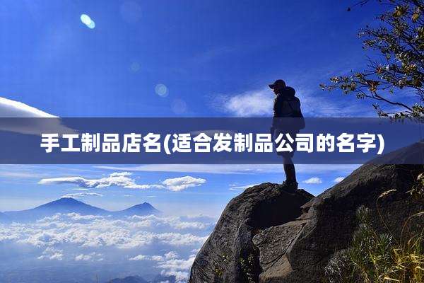 手工制品店名(适合发制品公司的名字)