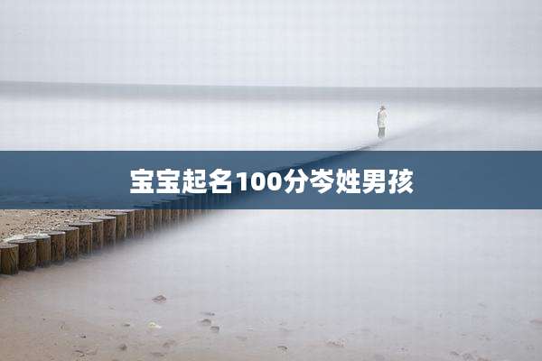 宝宝起名100分岑姓男孩