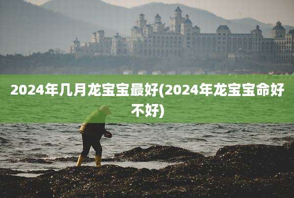 2024年几月龙宝宝最好(2024年龙宝宝命好不好)